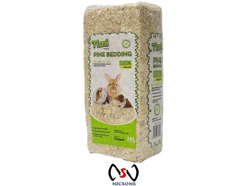 Petware Timi Rabbit Guinea Pigs Pine Bedding 18L Carousel 1
