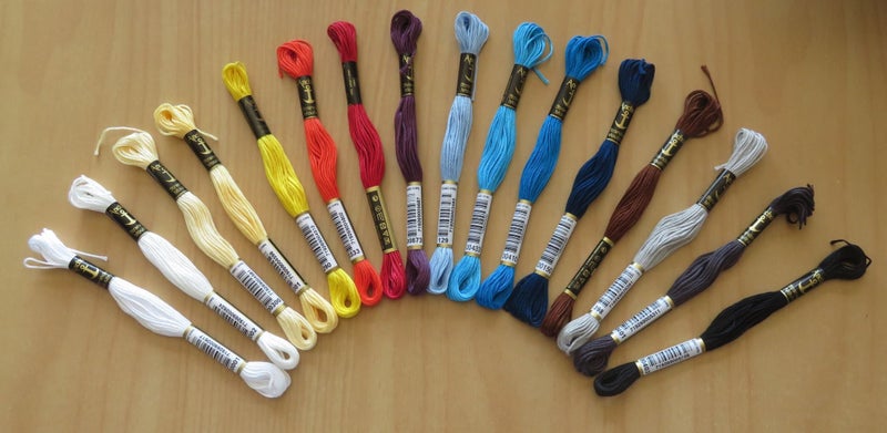 Anchor Stranded Threads Carousel 1