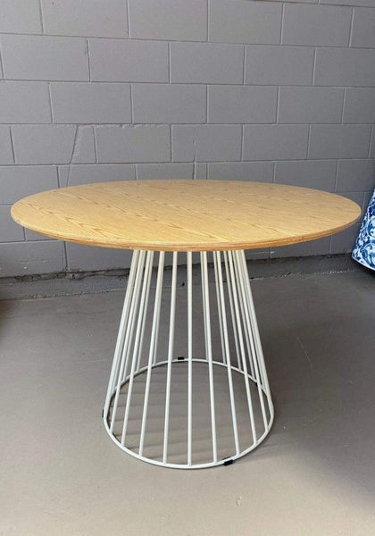 CLEARANCE - Round Dining Table Odella - Engineered wood top - Dia120 *50%OFF Carousel 2