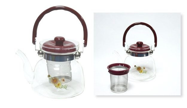 Kettle Pot Tea & Coffee Glass Carousel 2