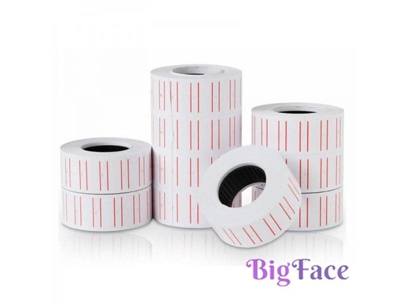 10x Adhesive Price Labels Paper Tag 21mmX12mm For Price Gun Labeller Carousel 2