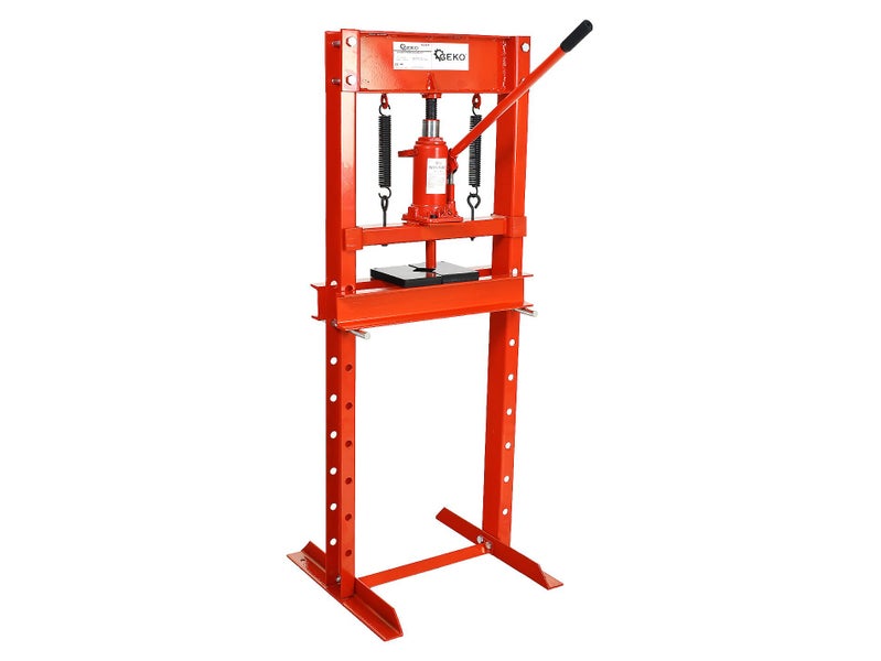 12 Ton Shop Press Hydraulic Ram | Heavy Duty Steel | TOOLCHIEF Workshop Tools Carousel 1