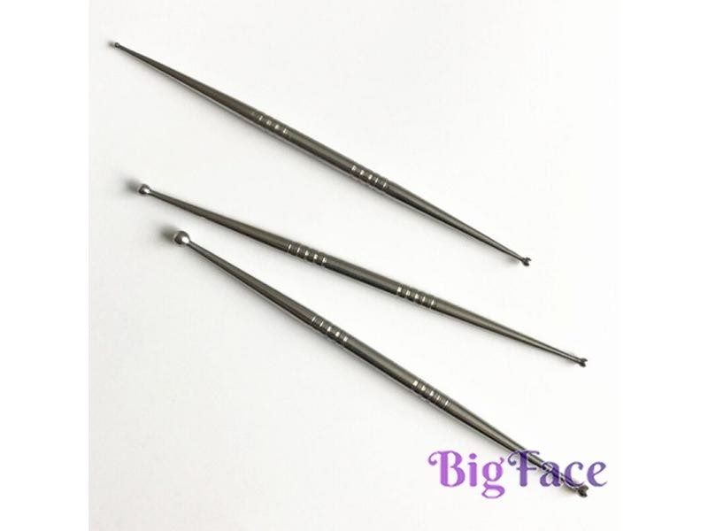 3pcs Set Stainless Steel Pottery Clay Carving Tools Set For Sculpting Carousel 1