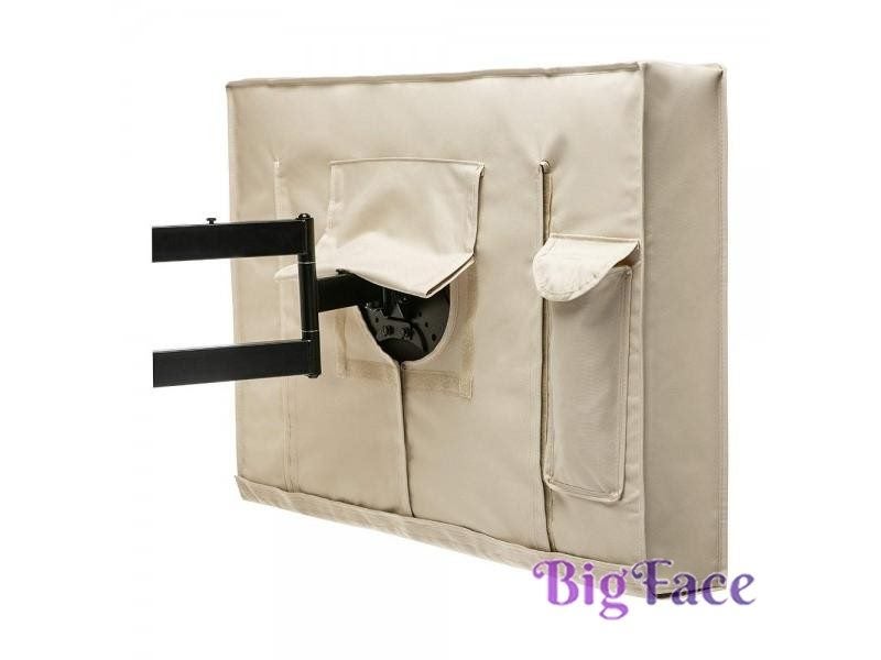 Weatherproof Dust-proof Outdoor TV Cover Beige 32" 36" 40" 46" 50" 55" 60" 65" Carousel 2