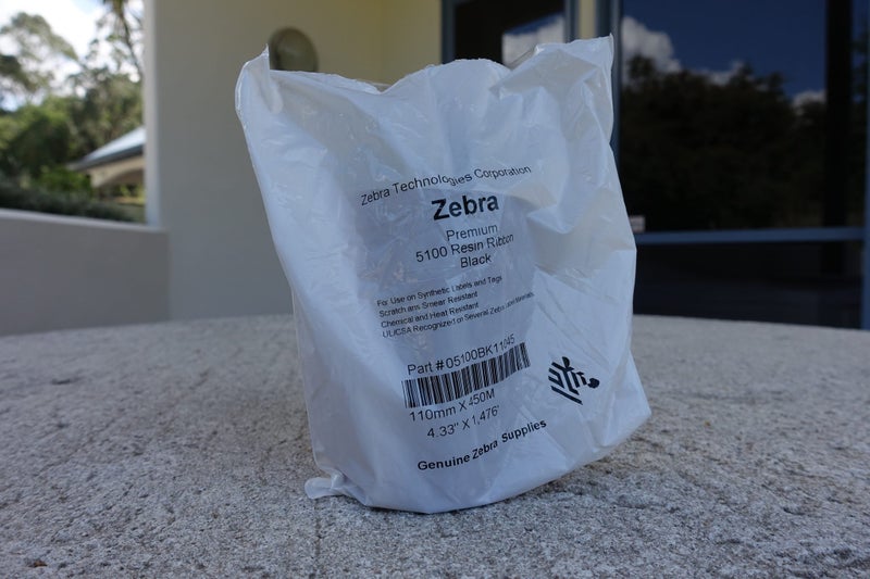 Zebra 5100 Resin foil, 110mm x 450mm, for extreme and outdoor use - 05100BK11045 Carousel 2