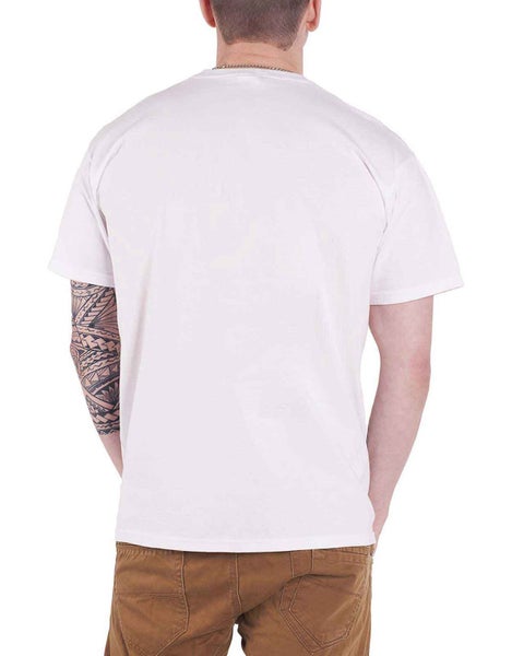 Green Day T Shirt Revolution Radio Combustion band logo new Official Mens White Carousel 2