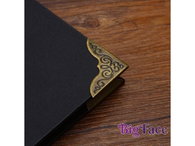 5Pc Retro Metal Loose Leaf Ring For Notebook Binder Carousel 2