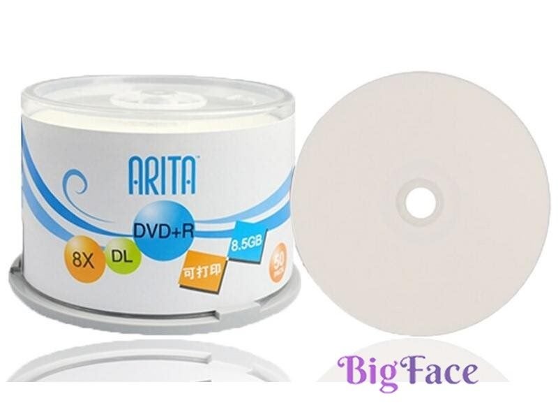 Dvd Disc DVD R 8.5GB Dual Layer D9 8X 240Min 50Pcs/Barrel Carousel 1