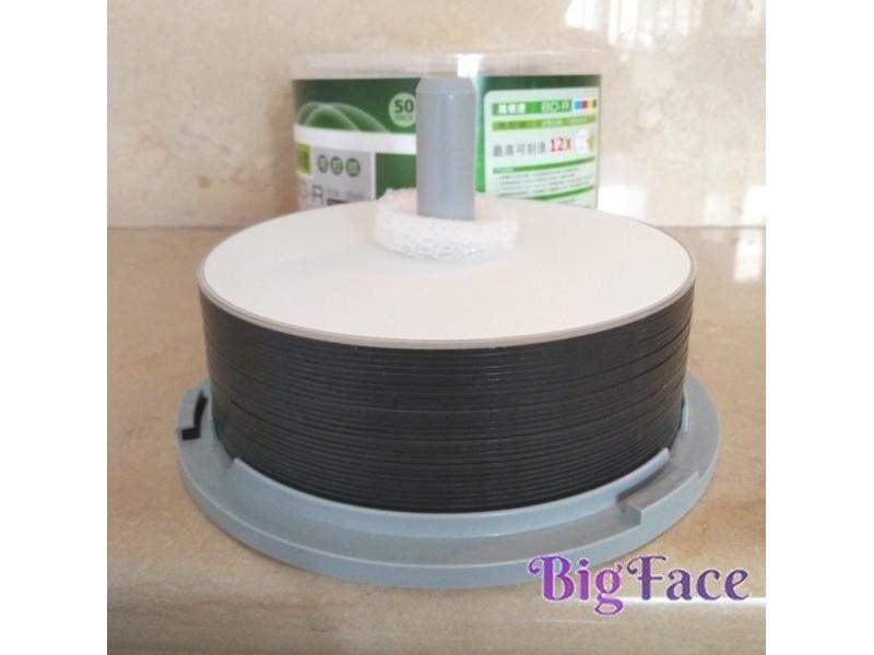 BD-R 25GB Blu-ray Disc Full Surface Printable 12x Speed 10Pcs With CD Bags Carousel 1