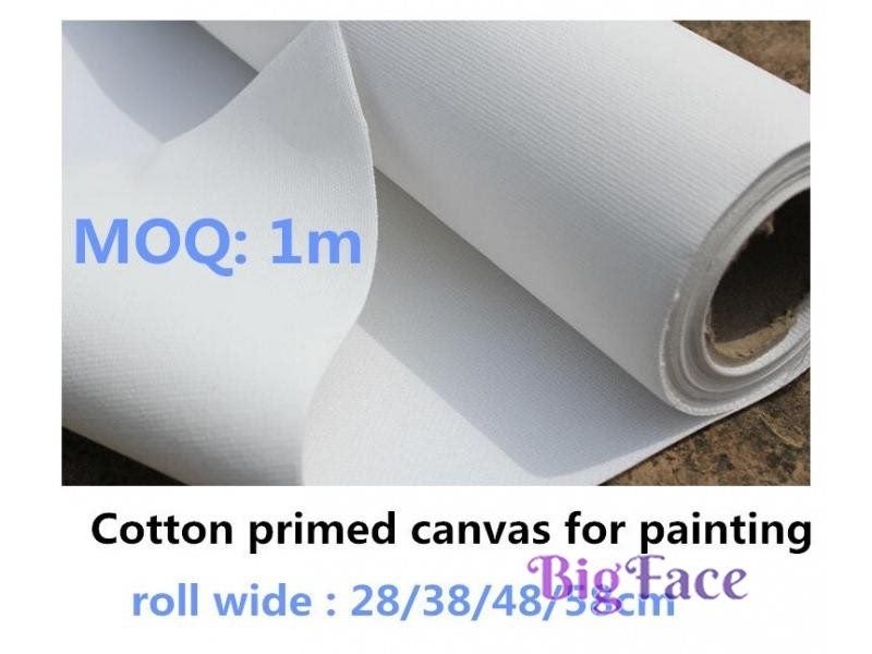 Blank Canvas Paint Canvas Roll Carousel 1