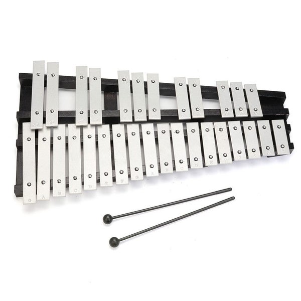30 Note Xylophone Foldable Vibraphone Percussion Music Instruments with Bag Carousel 1