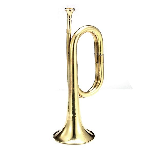 Retro Brass Army Cavalry Copper Trumpet Bugle Carousel 1