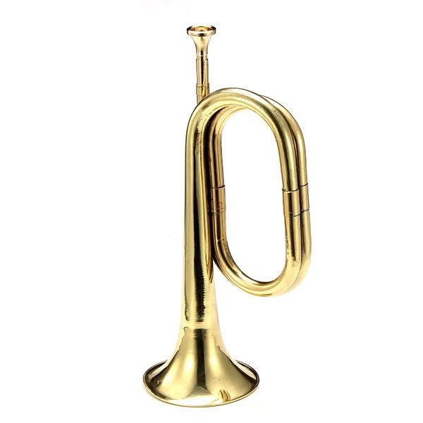 Retro Brass Army Cavalry Copper Trumpet Bugle Carousel 2