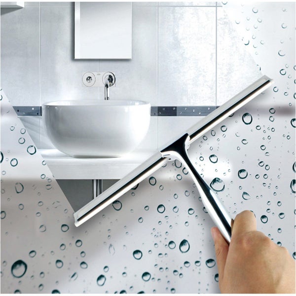 Glass Window Wiper Cleaner Bathroom Shower Squeegee Mirror Screen Blade Carousel 10