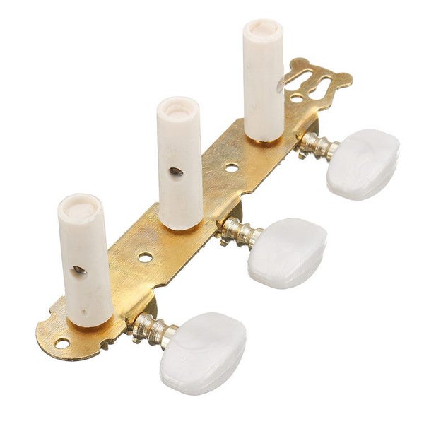 2Pcs Acoustic Guitar String Tuning Pegs Keys Machine Heads Tuners Color Gold Carousel 2