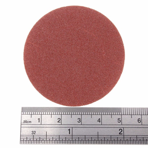 25pcs 2 Inch 180 Grit Roll Lock Sanding Discs with Holder R-Type Abrasive Tool Carousel 10