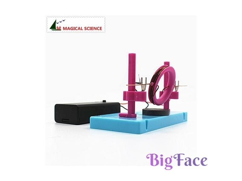 Fun Physics Experiment Homemade Motor Diy Material For Child School Students Carousel 1