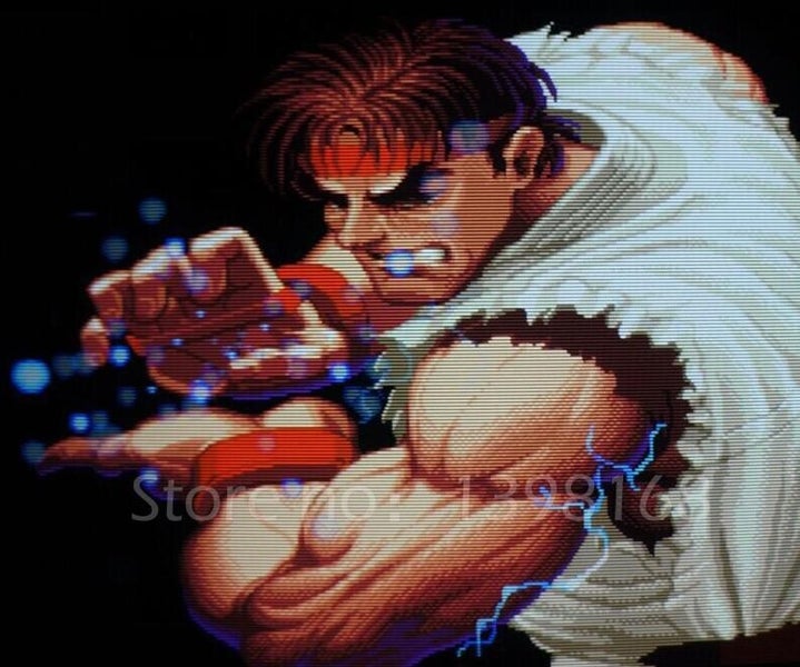 Retro Game Arcade Machine Screen Scanline Video Generator Board VGA Connection Carousel 7