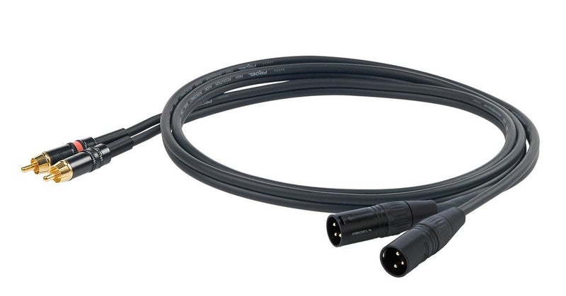 CHLP330LU3 :: Challenge RCA Lead DUAL MXLR > MRCA 3m Carousel 1
