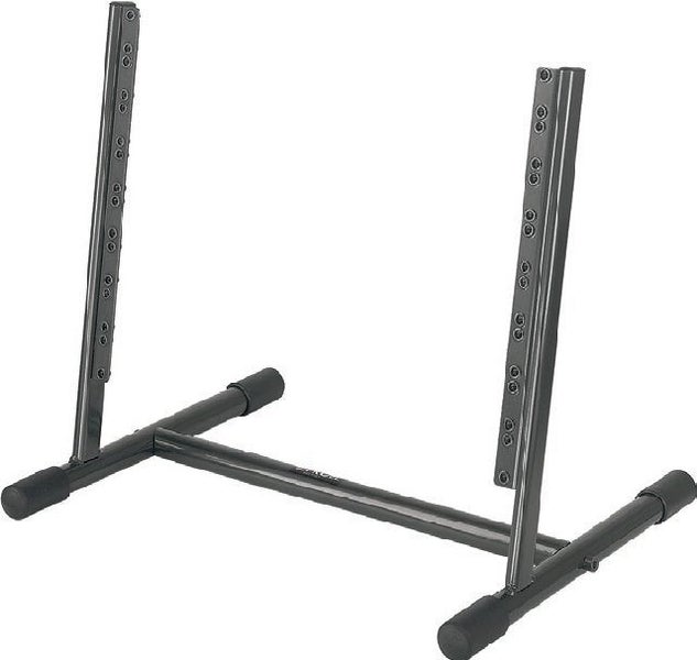 KR08 :: Proel 19" Rack Stand 8U Desk Top Angled Front Carousel 1