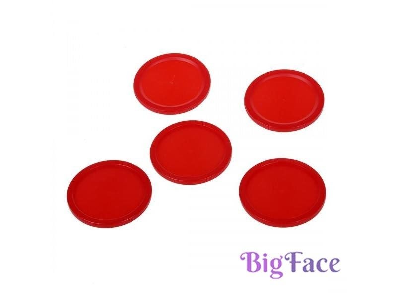5Pcs 2 Inch Mini Air Hockey Table Pucks 50mm Puck Children Table New Carousel 1