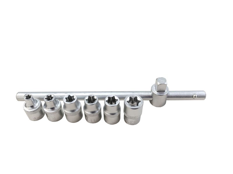 Socket E 3/8" 7PC Set Carousel 2
