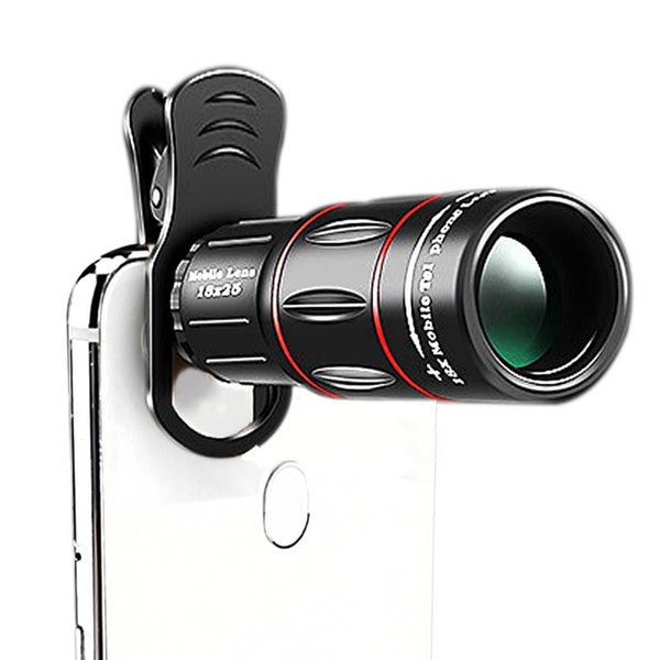 Moge 18x25 HD BAK4 Mobile Lens Monocular Waterproof Phone Telescope Outdoor Camp Carousel 1