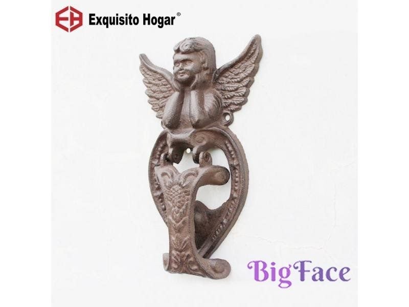 Design Style Cast Crafts Retro Iron Knocked Door Handle Antique Courtyard Home Carousel 2