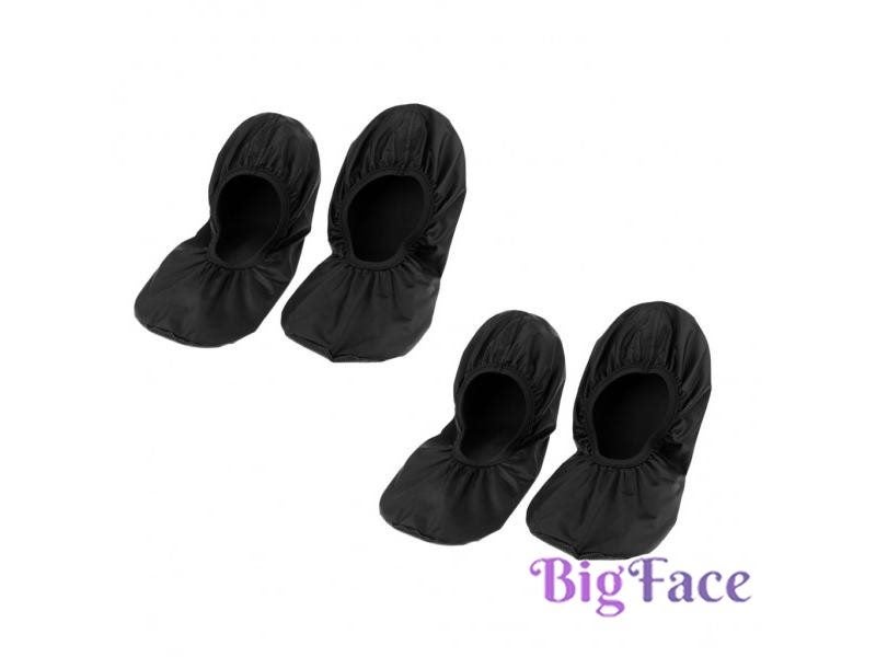 2 Pair Black (XL) Bowling Shoe Covers For Household Room Realtors Carousel 1