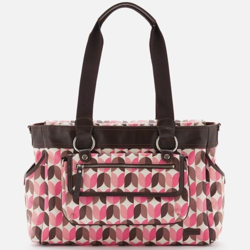 Skip Hop City Chic in Park Avenue Tulip Nappy Bag/Tote Carousel 1