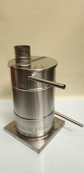 Outdoor Spa Heater 24kw Wood Fired NZ Made Full Kit62863243289859113