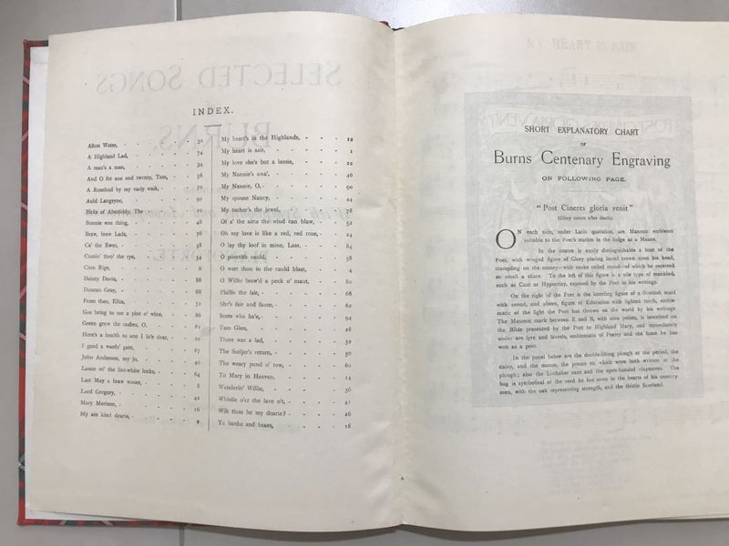 50 Selected Songs of Burns Arranged with Symphonies and Accompaniments Carousel 2