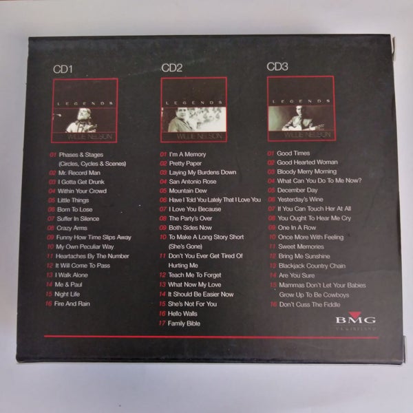 WILLIE NELSON - LEGENDS (3CD) Carousel 2