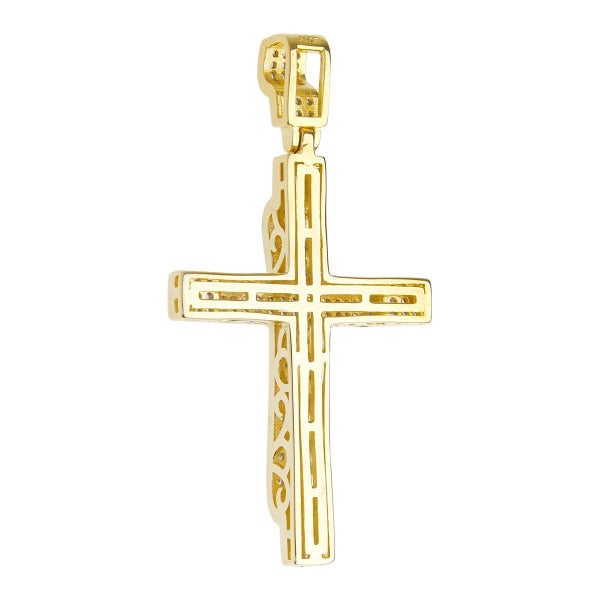 Premium Bling - 925 Sterling Silver Cross Pendant Carousel 2
