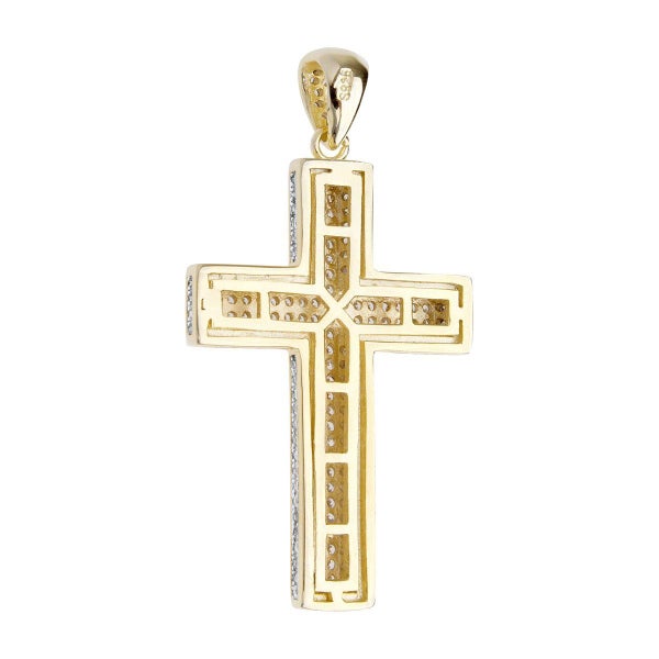 Premium Bling - 925 Sterling Silver Cross Pendant Carousel 4