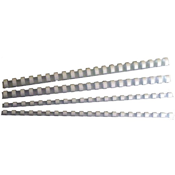 GBC Binding Comb 6mm White Pk100 Carousel 1