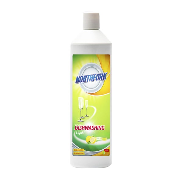 Northfork Dishwashing Liquid 1L - Pack of 12 Carousel 1