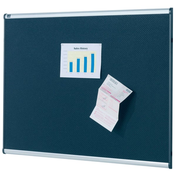 Quartet Prestige Aluminium Black Foam Bulletin Board 1800x1200mm Carousel 1