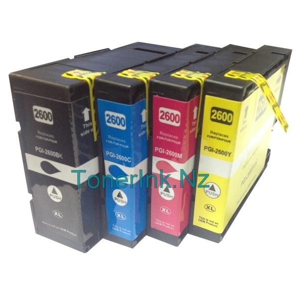 Canon PGI2600 XL PGI2600XL Ink Cartridge BK/Color Premium A+ Tonerink Brand Carousel 1
