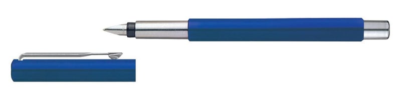 Parker Vector Calligraphy Fountain Pen with 2 Nibs and 4 refills (Blue Body) Carousel 3