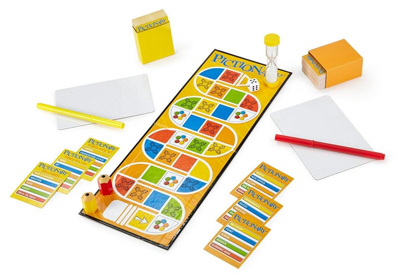 Mattel Pictionary Board Game Carousel 1