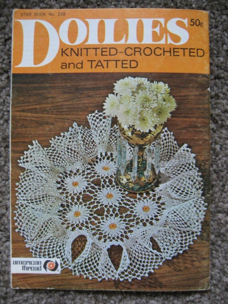 STAR CROCHET BOOK Knitting Tatting Pattern Book Carousel 18