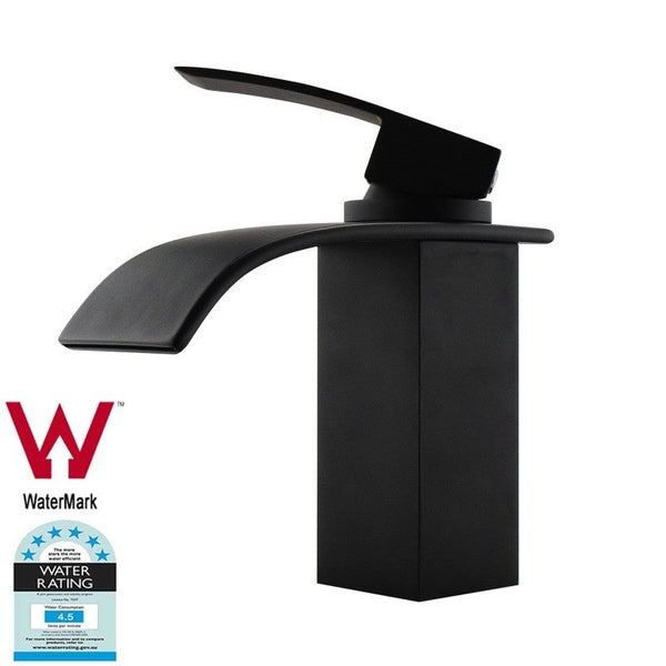Square Waterfall Spout Basin Mixer Tap Faucet Carousel 1