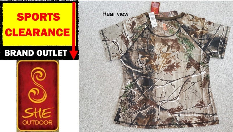 She Outdoor Apparel Raglan Tee Shirt. WHY PAY UP TO $49.99 Carousel 2