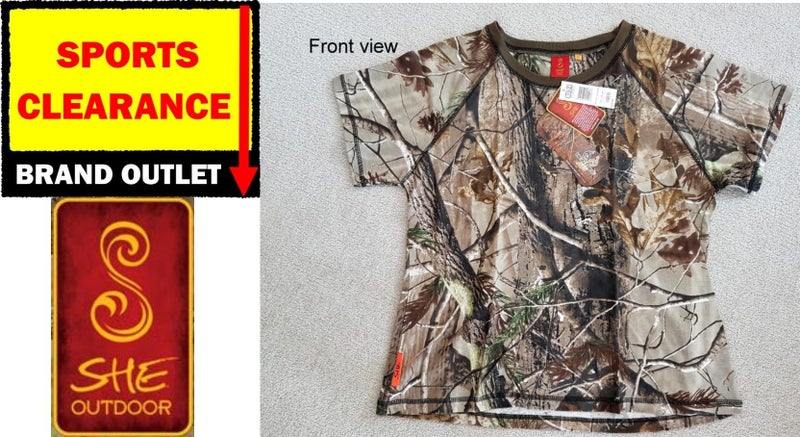 She Outdoor Apparel Raglan Tee Shirt. WHY PAY UP TO $49.99 Carousel 1