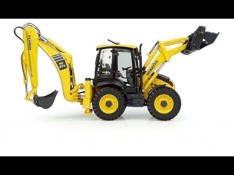 1/50 Komatsu WB97S-8 4WD Carousel 1