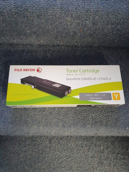 Fuji Xerox Docuprint CM405df_CP405d genuine High yield Yellow toner CT202036 Carousel 1