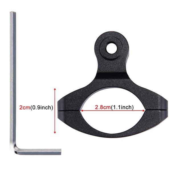 Bike Mount Aluminum Bicycle Holder Adapter Mount for Gopro Yi Sport Carousel 6