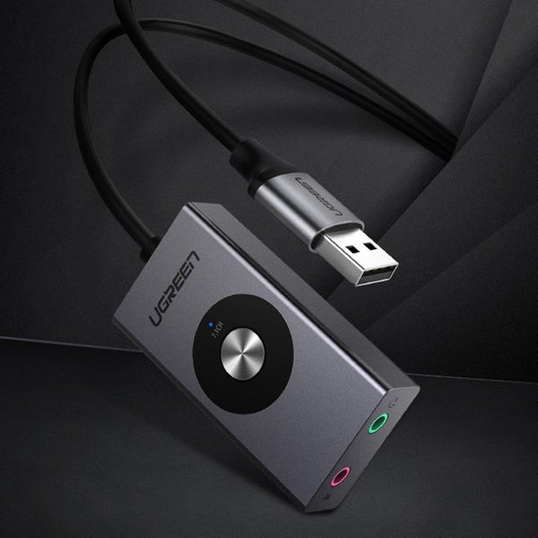 CM190 USB7.1 Channel External Sound Card Stereo Micphone Earphone Headset Carousel 3