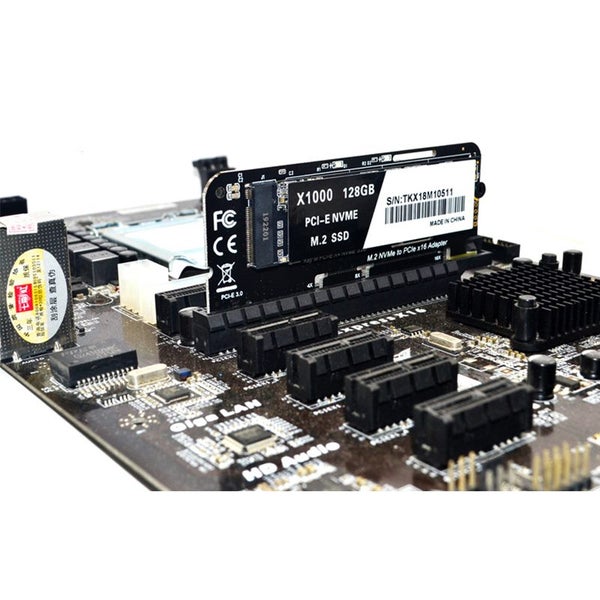 ITHOO PCENVME-N05 M.2 NVME to PCI-E 3.0 X16 Expansion Card M KEY NGFF SSD Adapte Carousel 5
